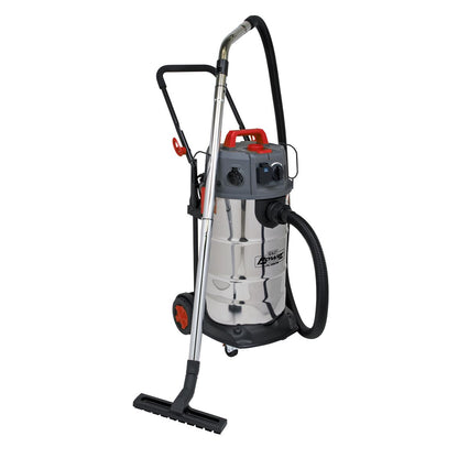 Sealey PC380M Vacuum Cleaner Industrial Dust-Free Wet/Dry 38L 1500W/230V Stainless Steel Drum M Class Filtration Sealey