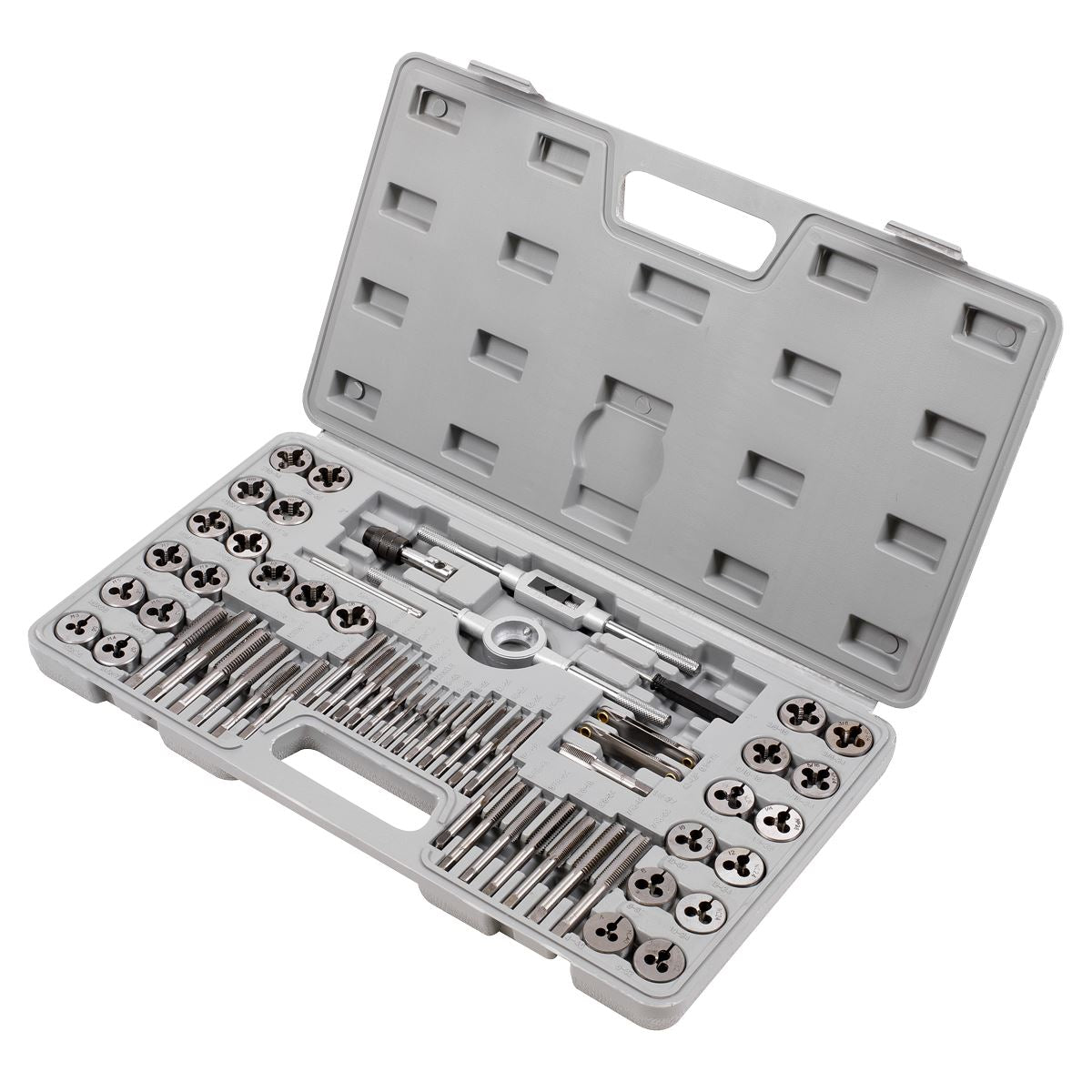 Sealey AK3060 Tap & Die Set Metric & Imperial 60pc Sealey