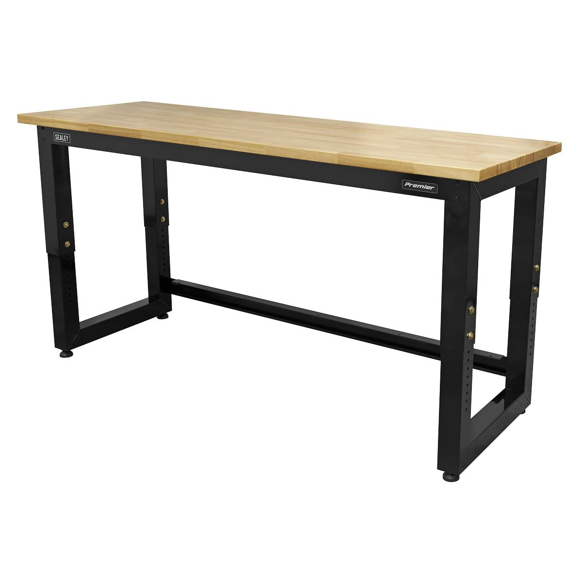Sealey APMS22 Steel Adjustable Workbench with Wooden Worktop 1830mm - Heavy-Duty Sealey