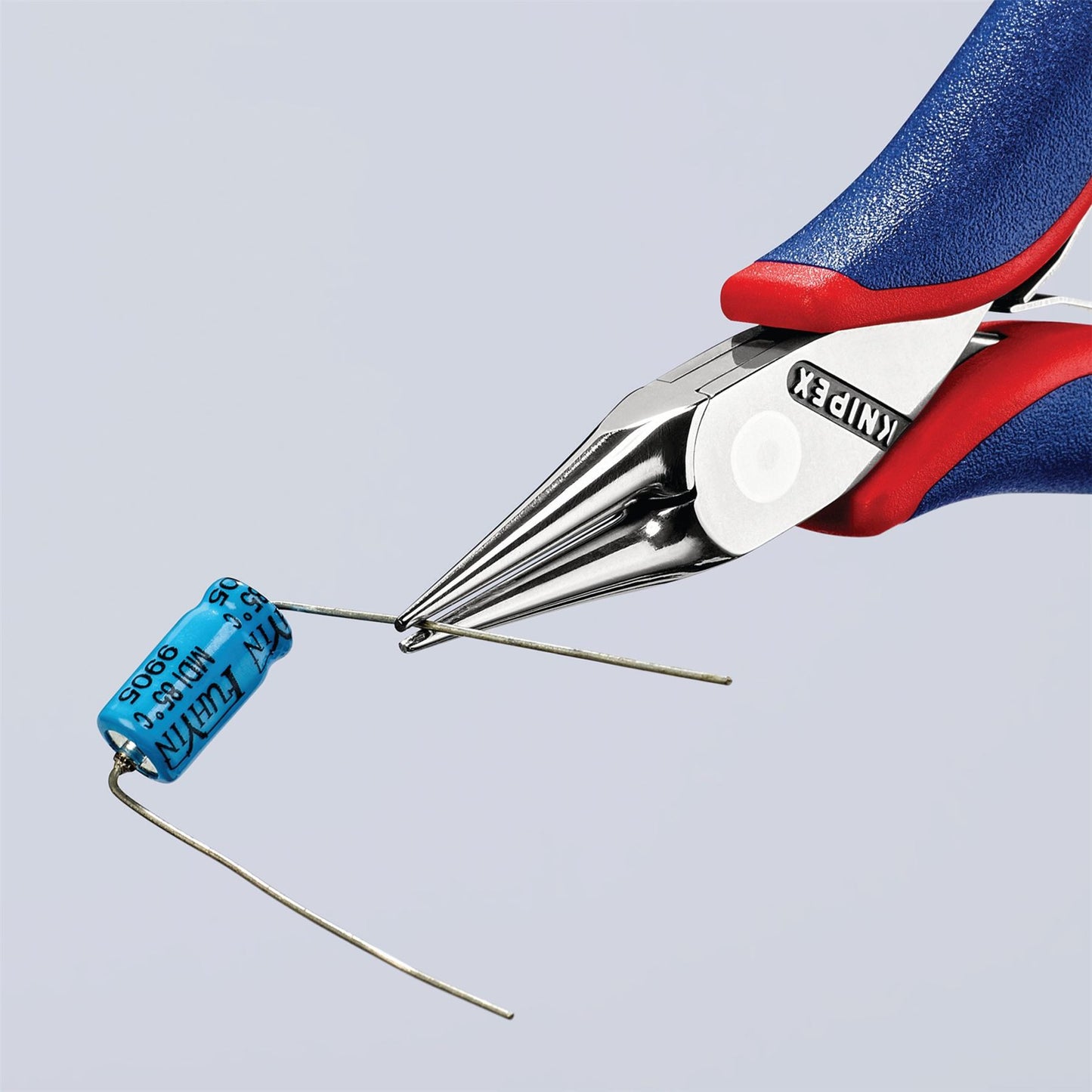 Knipex 27700 35 32 115 Electronics Pliers with box joint with multi-component grips 115mm Knipex