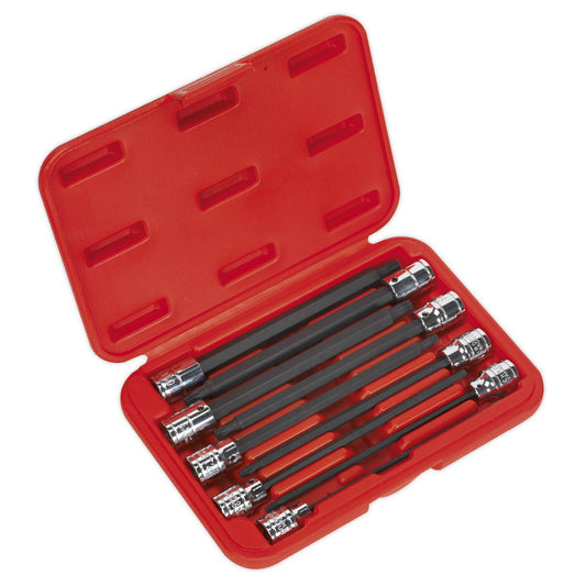 Sealey AK62261 TRX-Star* Socket Bit Set 9pc 3/8"Sq Drive 150mm Sealey