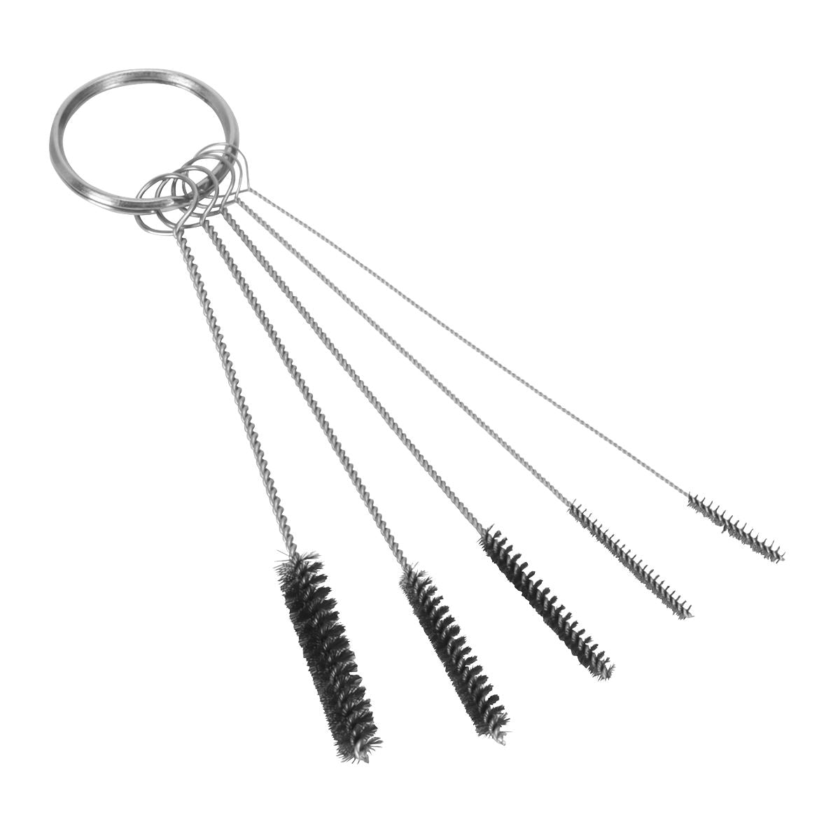 Sealey BSGC4 Spray Gun Cleaning Mini Brush Set 5pc Sealey