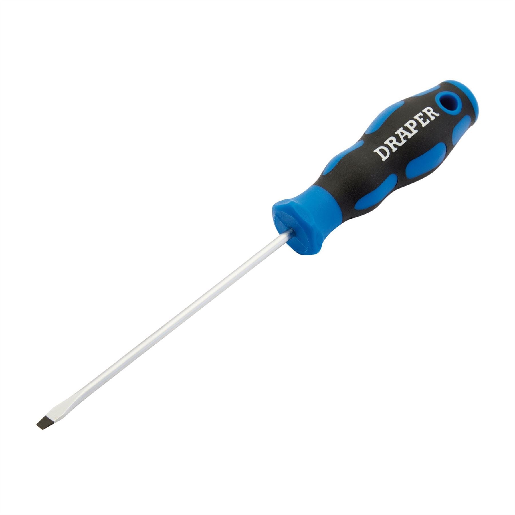 Draper 48920 Soft Grip Plain Slot Screwdriver 3.2 x 100mm Draper