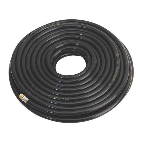 Sealey AH20RX Air Hose 20m x Ø8mm with 1/4"BSP Unions Heavy-Duty Sealey