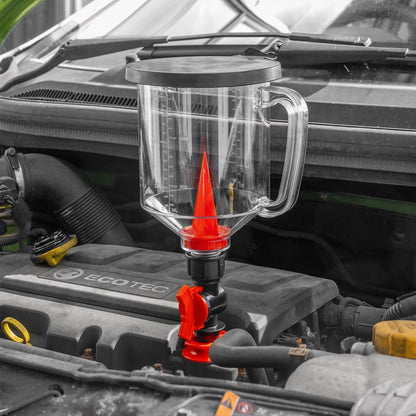 Sealey VS7107 Master Engine Oil Funnel Filling Kit 15pc Sealey