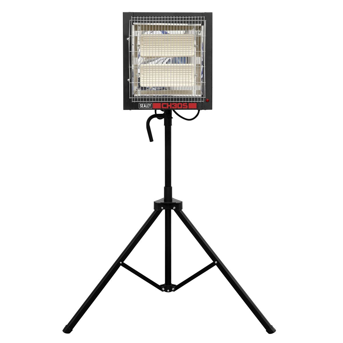 Sealey CH30S Ceramic Heater with Tripod Stand 1.4/2.8kW 230V Sealey