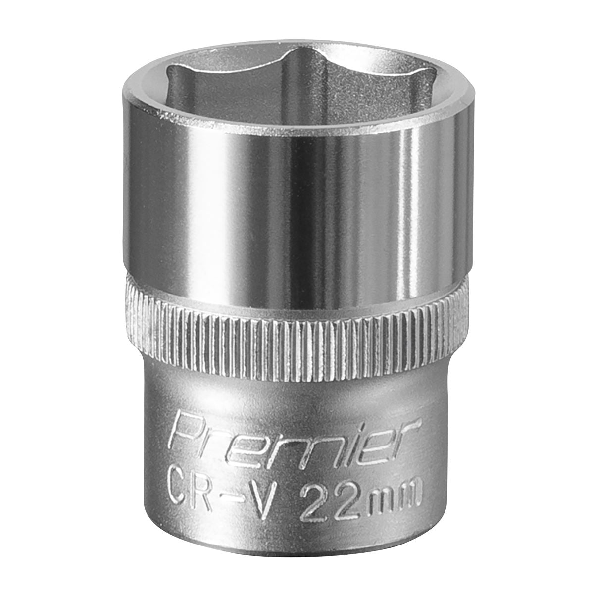 Sealey S1222 WallDrive® Socket 22mm 1/2"Sq Drive Sealey