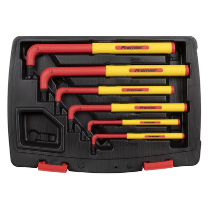 Sealey AK7177 Hex Key Set 6pc Extra-Long VDE Sealey