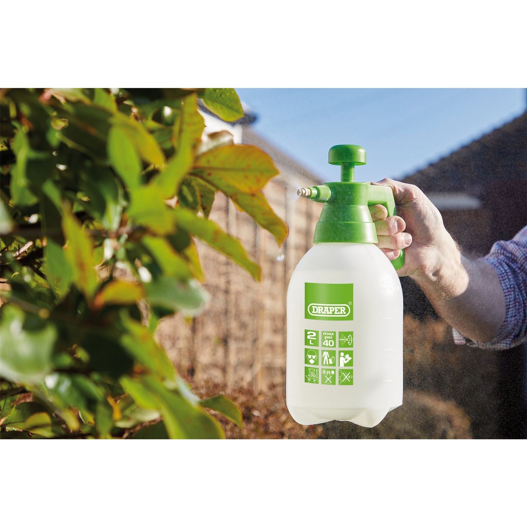 Draper 82467 Handheld Pump Action Pressure Sprayer 2.5L Draper