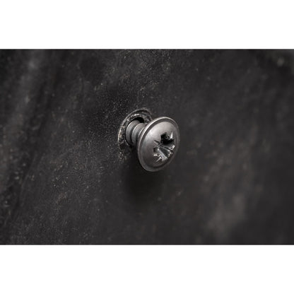 Sealey BST3510 Self-Tapping Screw 3.5 x 10mm Flanged Head Black Pozi Pack of 100 Sealey