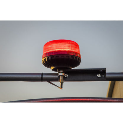 Sealey WB951LEDR Warning Beacon SMD LED 12/24V 12mm Bolt Fixing - Red Sealey