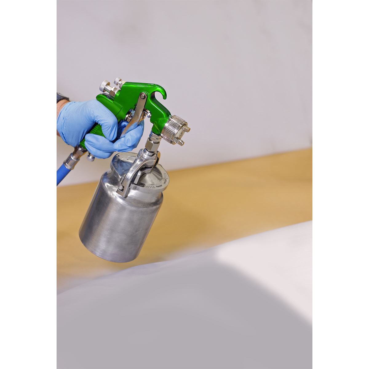 Sealey S725 Suction Feed Spray Gun 2.5mm Set-Up Sealey