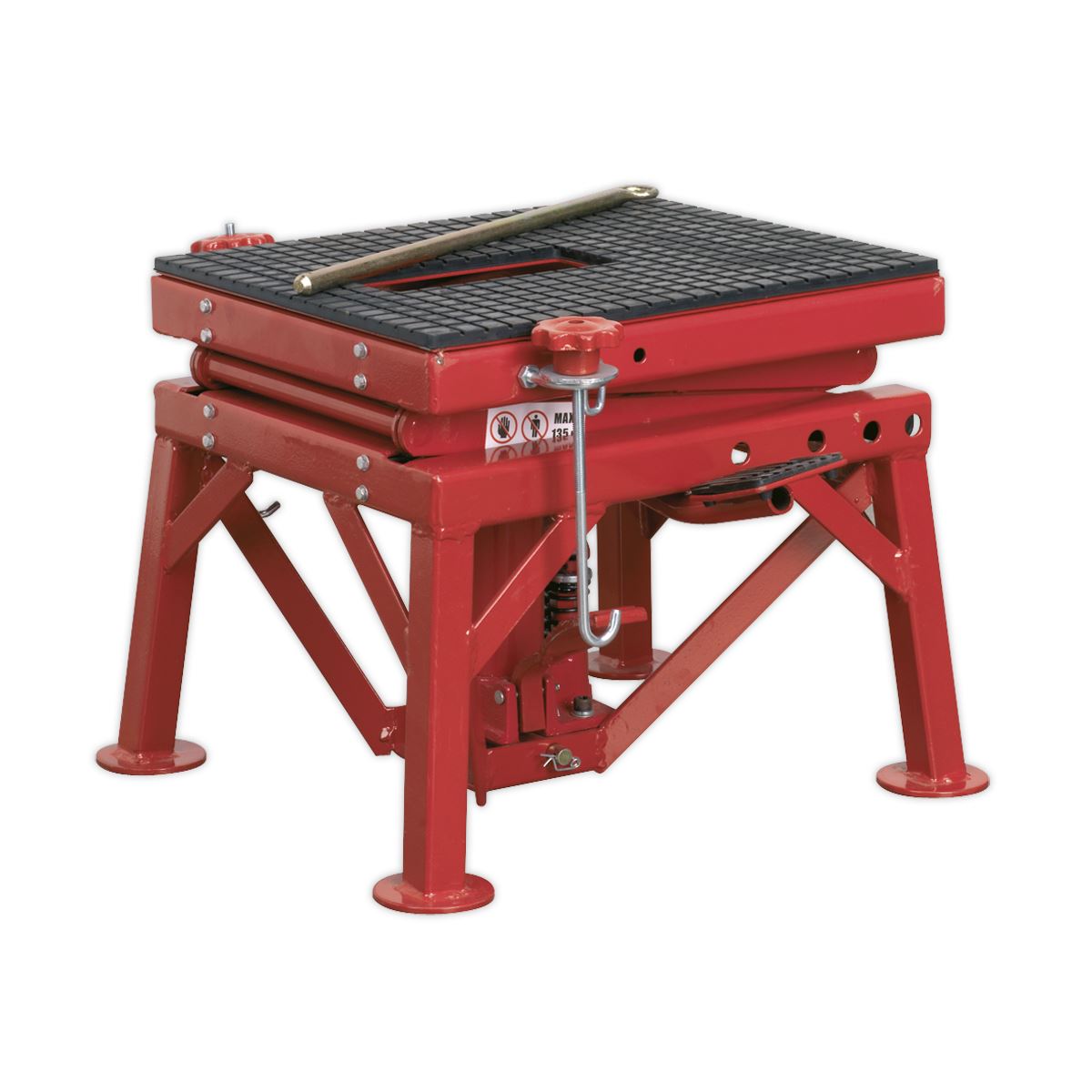 Sealey MC135 Hydraulic Motorcycle Lift Off-Road/Trials Bikes 135kg Capacity Sealey