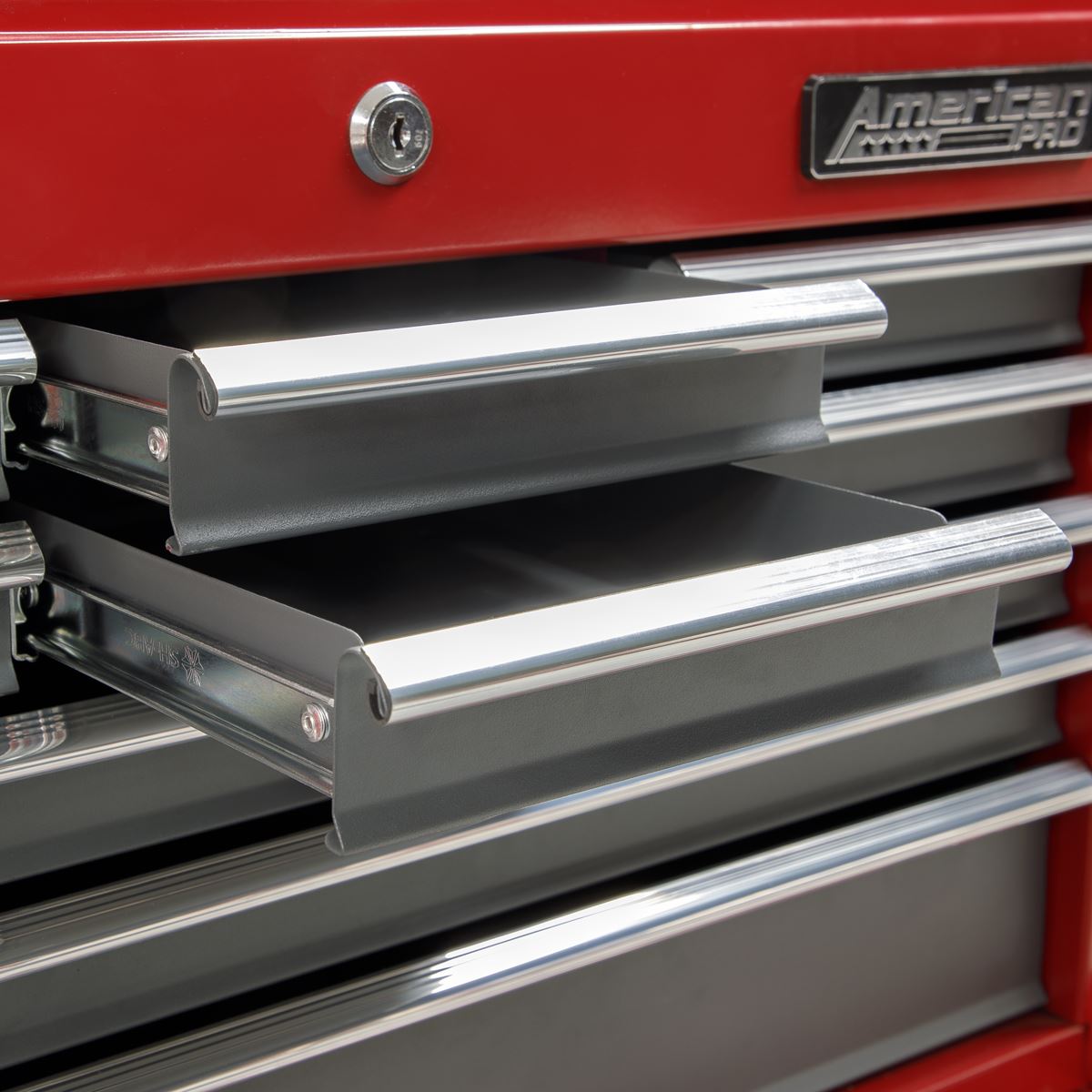 Sealey AP22509BB Topchest 9 Drawer with Ball-Bearing Slides - Red/Grey Sealey