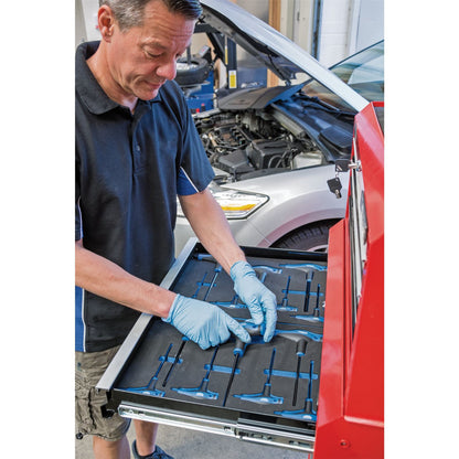 Draper 63505 TX-STAR® T' Handle Key Set in 3/4 Drawer EVA Insert Tray 7 Piece Draper