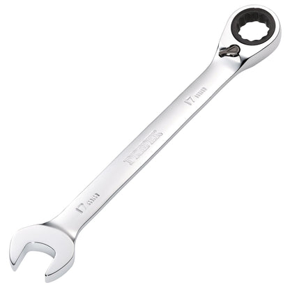 Draper 52005 HI-TORQ® Metric Reversible Ratcheting Combination Spanner 17mm Draper