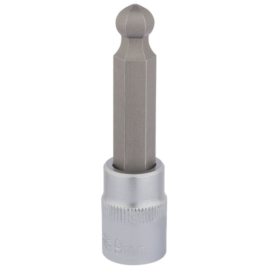 Draper 16292 Ball End Hexagonal Socket Bits 3/8" Sq. Dr. 9mm Draper