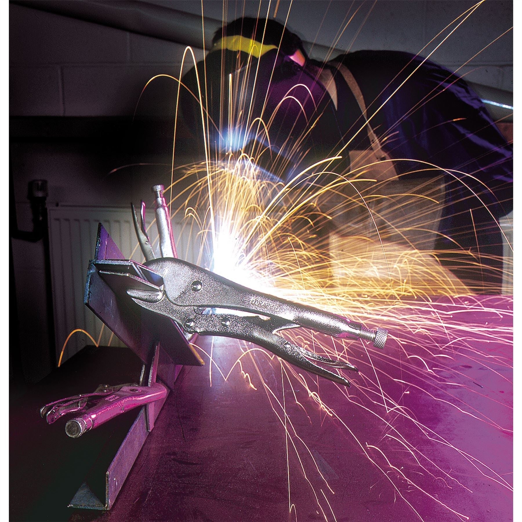 Draper 14027 Self Grip Sheet Metal Clamp 240mm Draper