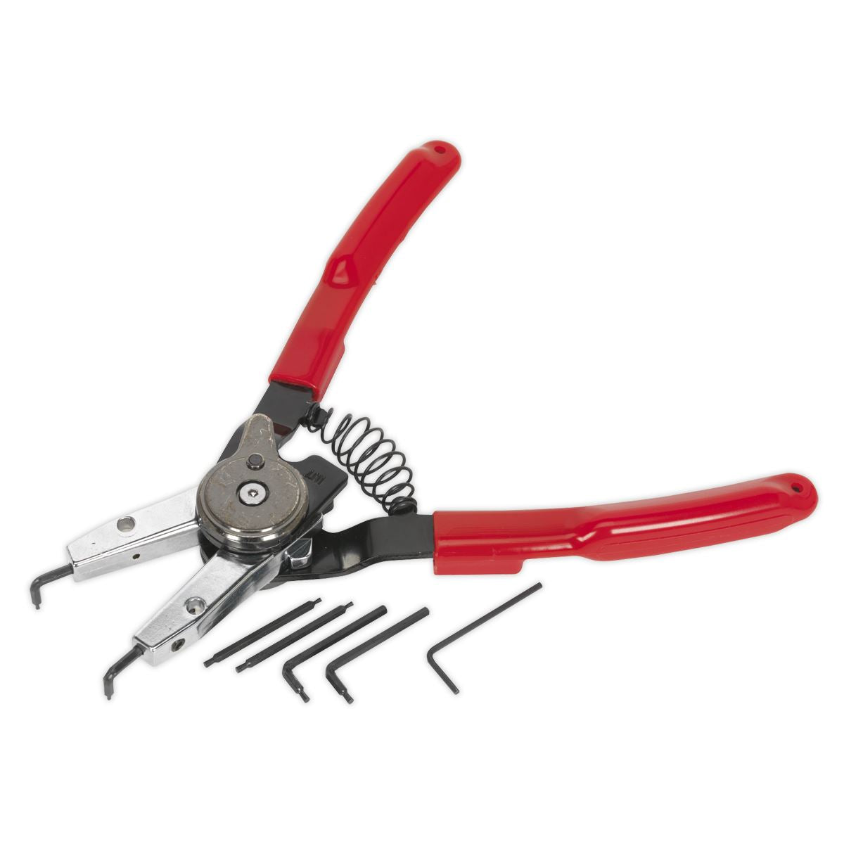 Sealey AK8453 Circlip Pliers Set Internal/External Quick Change Sealey