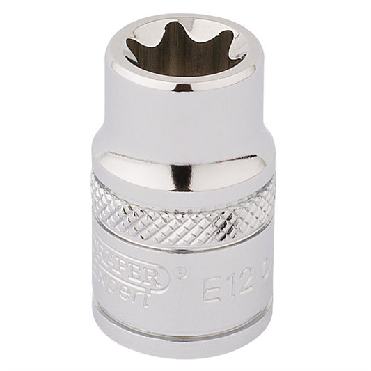 Draper 34187 TX-STAR® Socket 3/8" Sq. Dr. E12 Draper