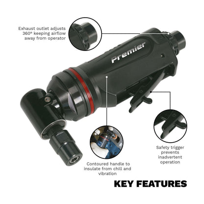 Sealey SA655 Air Die Grinder Maxi Size 90° Premier Sealey