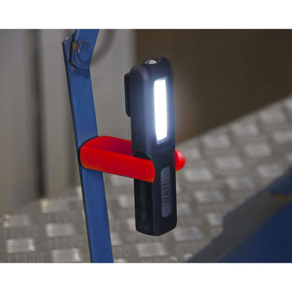 Sealey LED317 Rechargeable 3W COB & 3W SMD LED Inspection Light Sealey