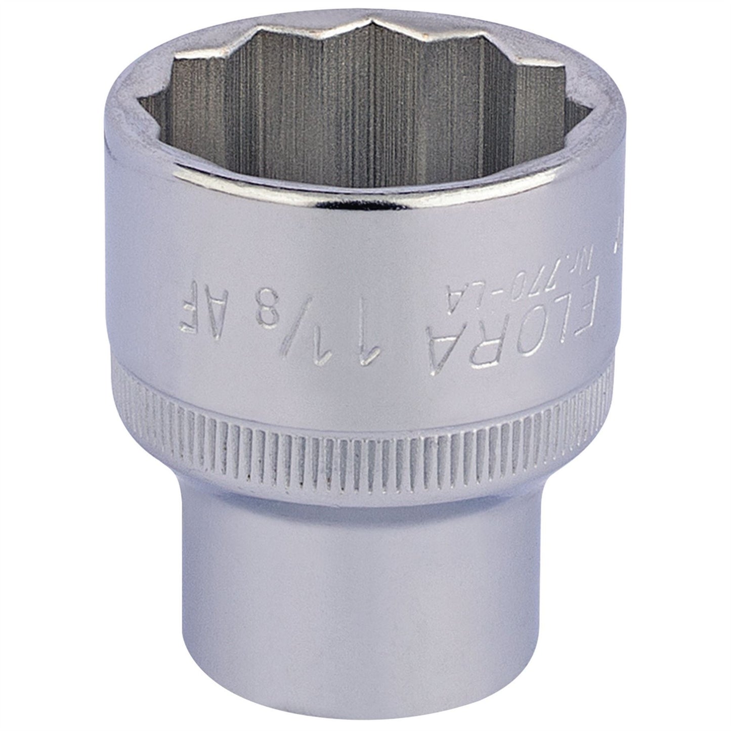 Elora 24492 Bi-Hexagon Socket 1/2" Sq. Dr. 1.1/8" Elora