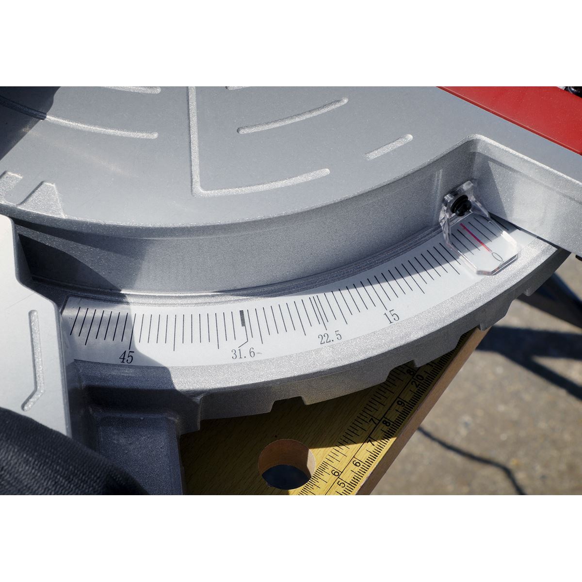 Sealey SMS255 Sliding Compound Mitre Saw Ø255mm Sealey