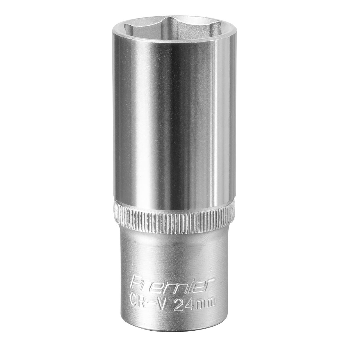 Sealey S1224D WallDrive® Socket 24mm Deep 1/2"Sq Drive Sealey