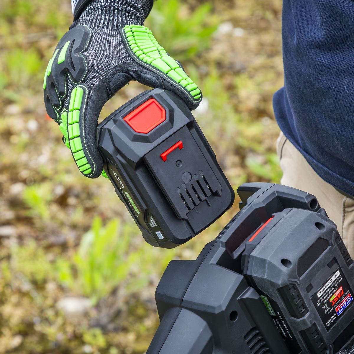 Sealey CP40VBC Brush Cutter & Strimmer 40V SV20 Series 35cm - Body Only Sealey