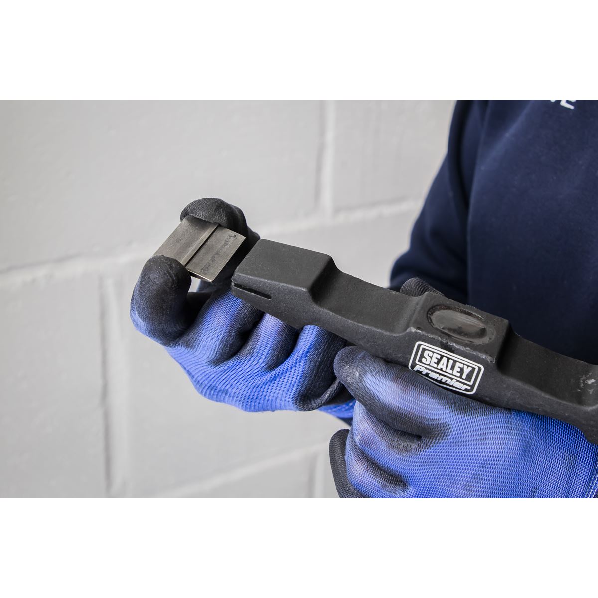 Sealey SR707 Double Ended Scutch Hammer with Fibreglass Handle Sealey