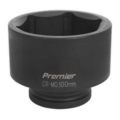 Sealey IS1100 Impact Socket 100mm 1"Sq Drive Sealey