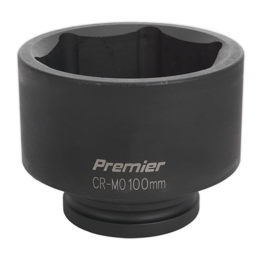 Sealey IS1100 Impact Socket 100mm 1"Sq Drive Sealey