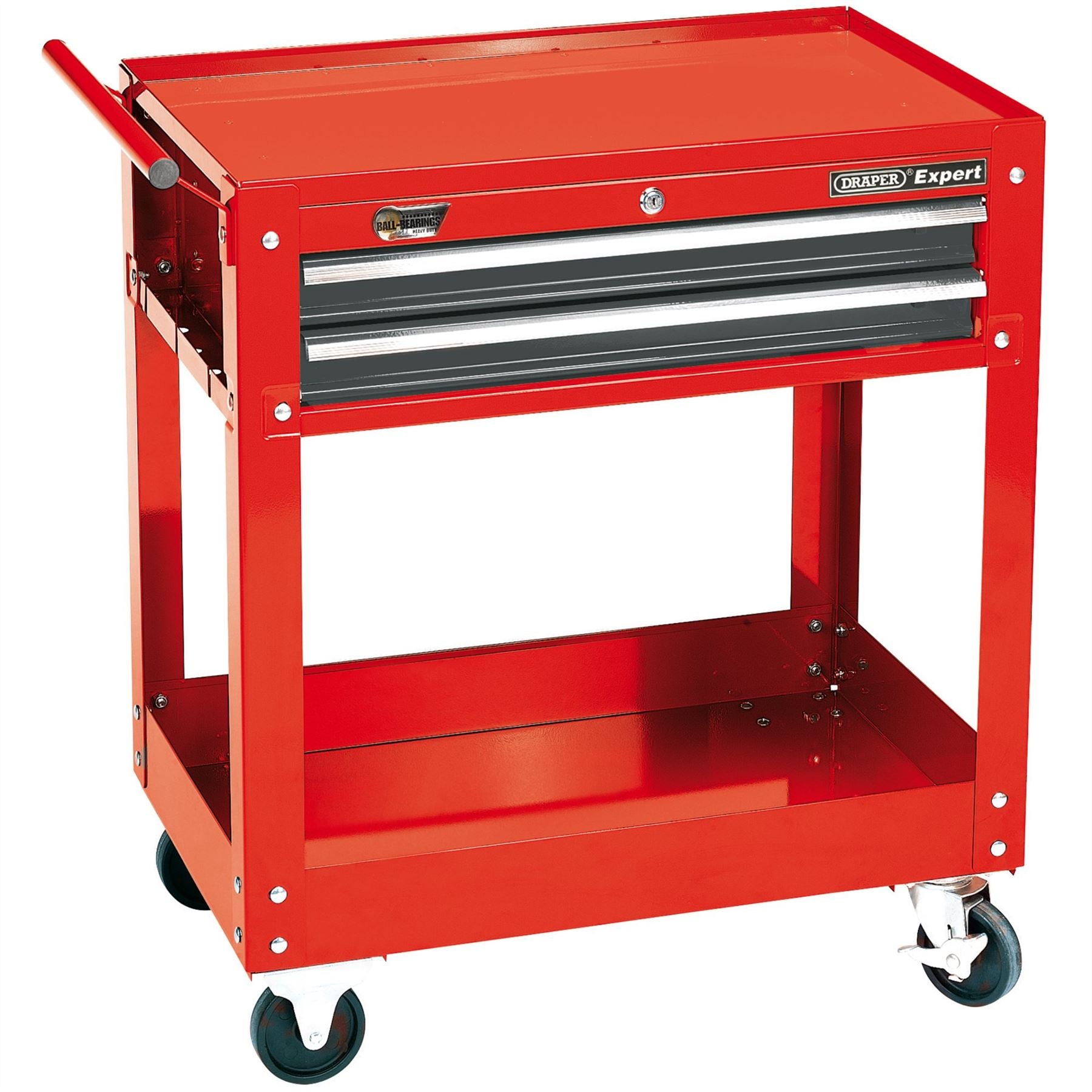 Draper 07635 Expert 2 Tier Tool Trolley with Two Drawers Draper