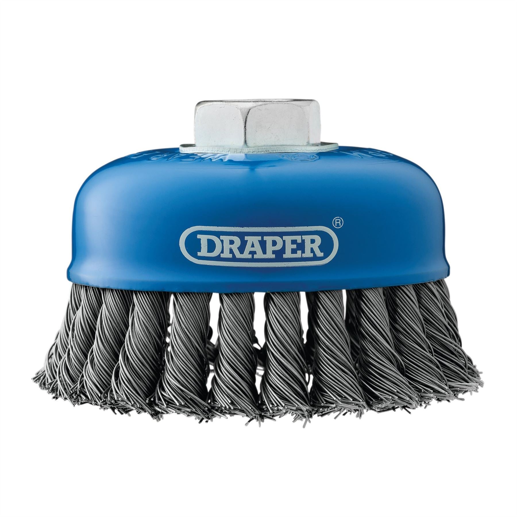 Draper 41450 Steel Twist-Knot Wire Cup Brush 100mm M14 Draper
