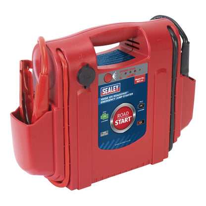 Sealey RS1 RoadStart® Emergency Jump Starter 12V 1000 Peak Amps Sealey