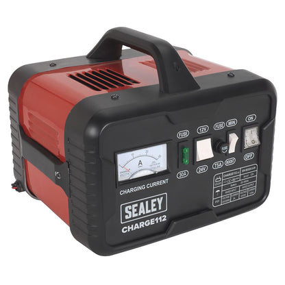Sealey CHARGE112 Battery Charger 16A 12/24V 230V Sealey