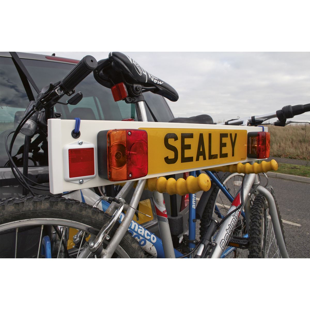Sealey TB3/2 Trailer Board for use with Bicycle Carriers 3ft with 2m Cable Sealey