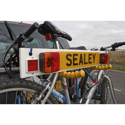 Sealey TB3/2 Trailer Board for use with Bicycle Carriers 3ft with 2m Cable Sealey