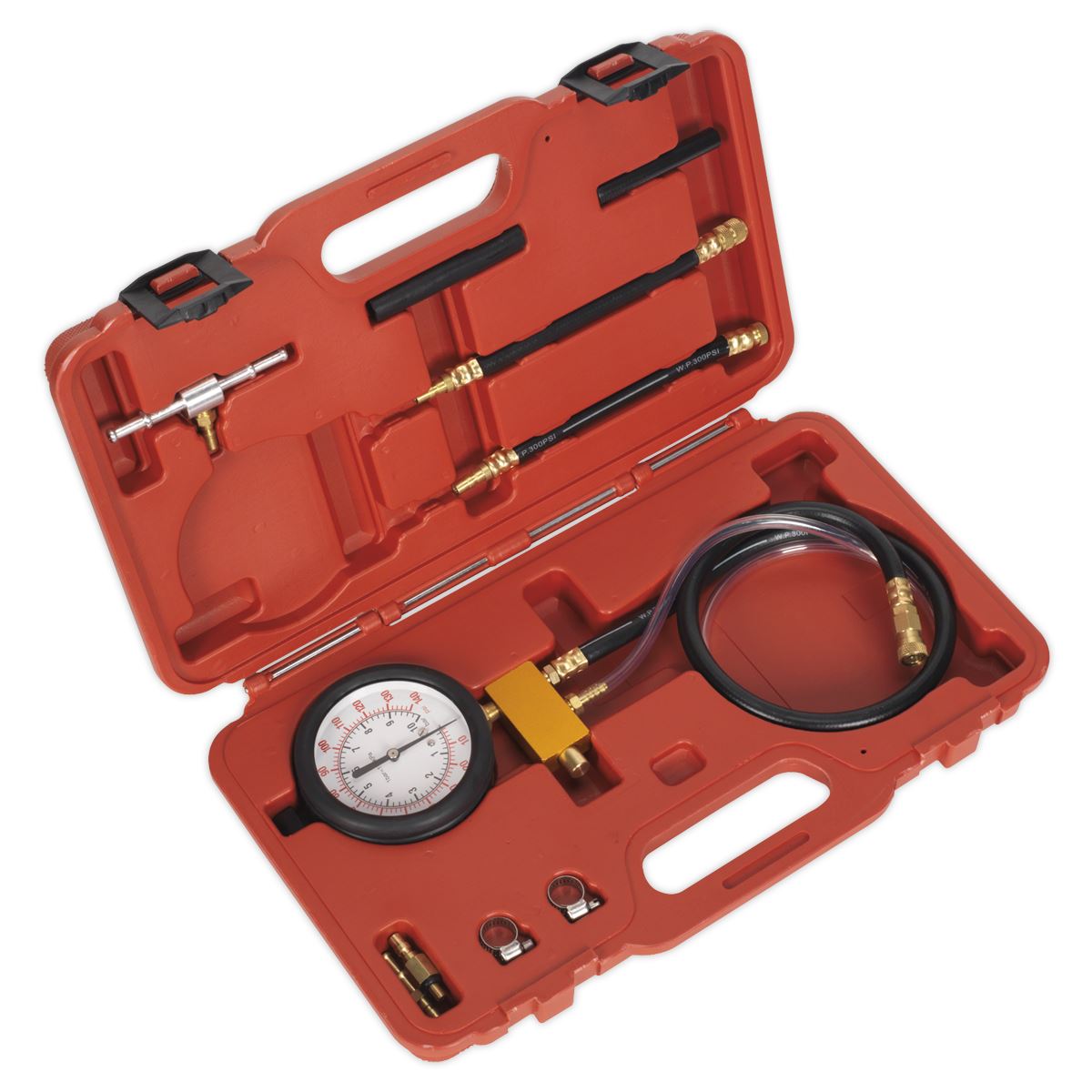 Sealey VSE211 Fuel Injection Pressure Test Kit - Test Port Sealey
