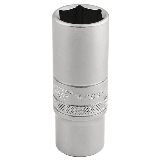 Draper 16585 6 Point Metric Deep Socket 3/8" Sq. Dr. 17mm Draper