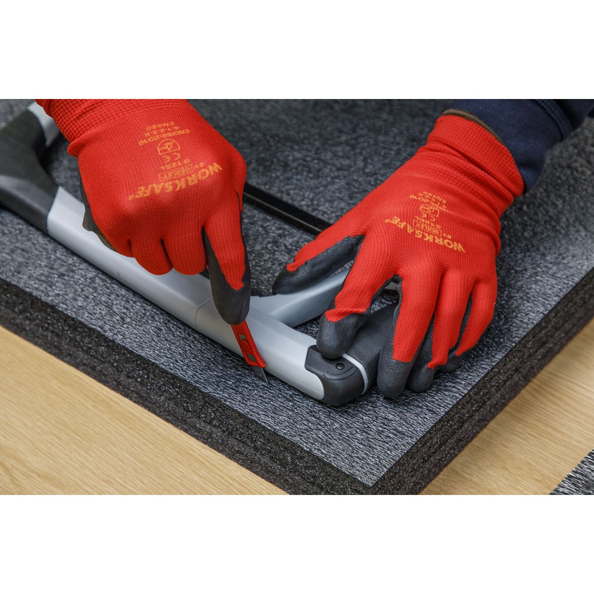 Sealey SF50BK Easy Peel Shadow Foam® Black/Black 1200 x 550 x 50mm Sealey