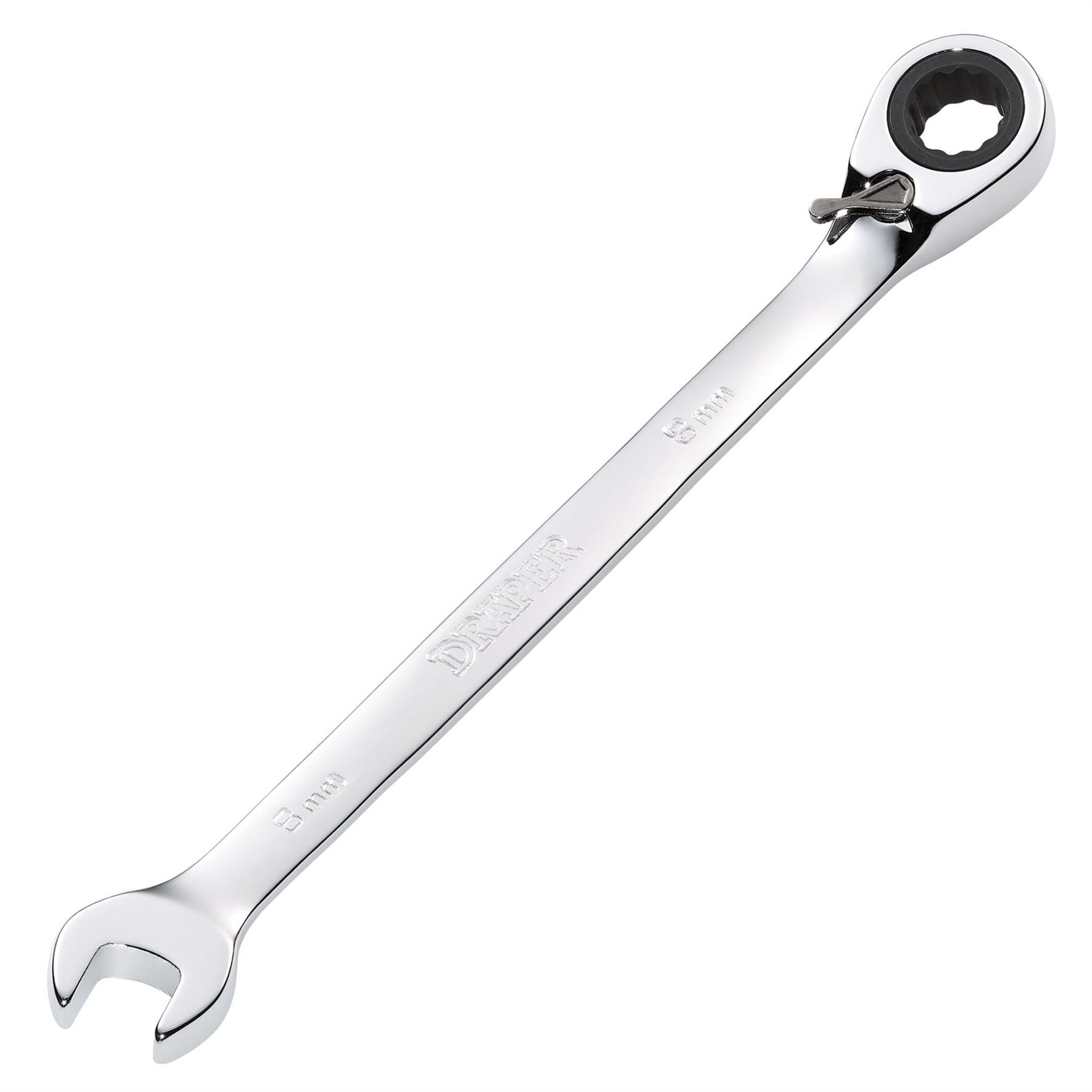 Draper 51967 HI-TORQ® Metric Reversible Ratcheting Combination Spanner 8mm Draper