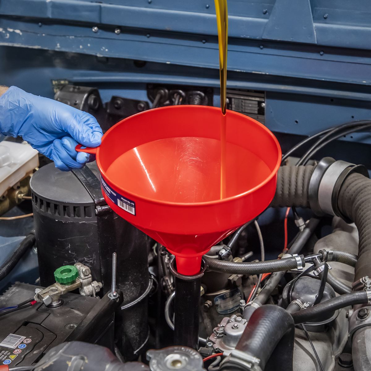 Sealey F5 Funnel Large Ø250mm Fixed Spout Sealey