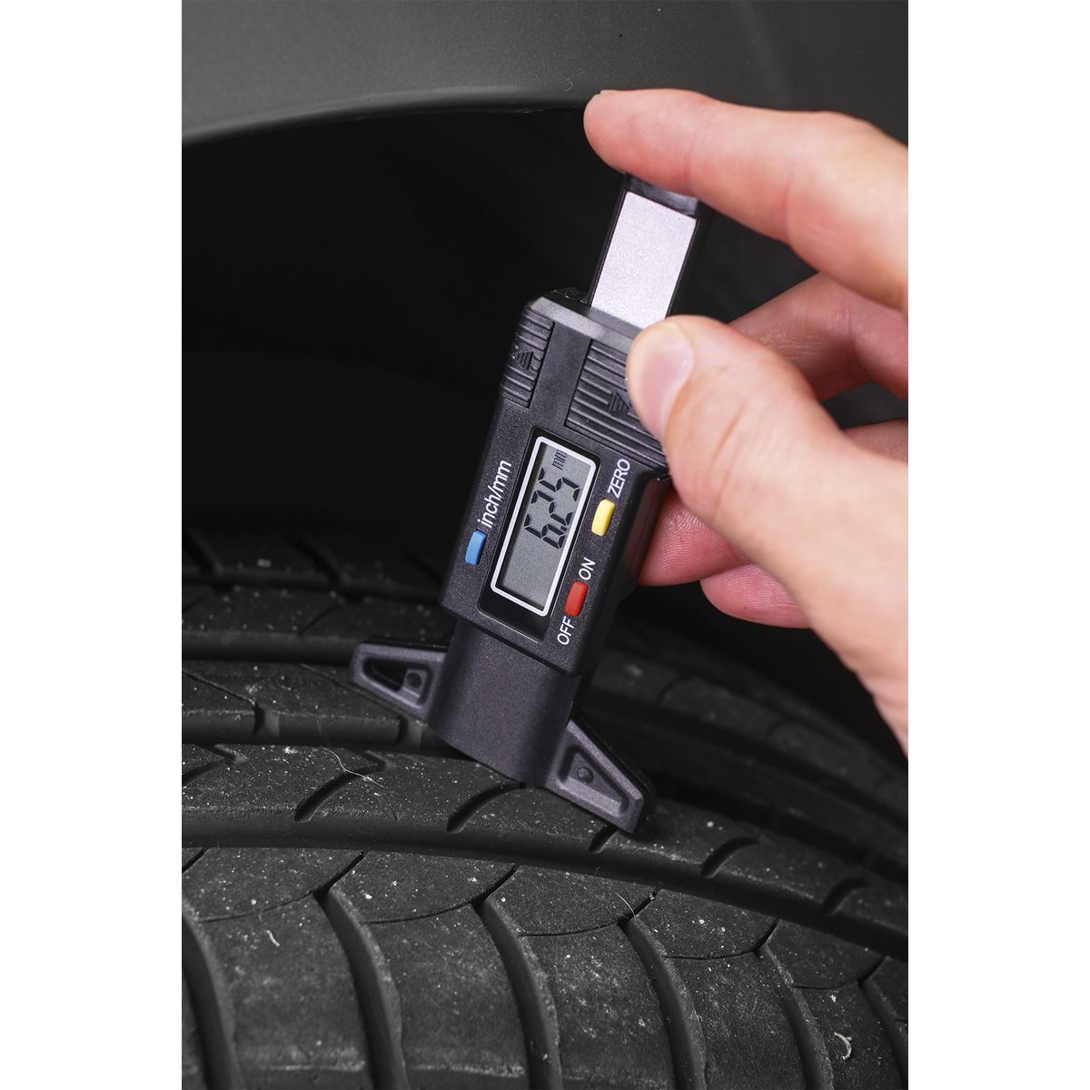 Sealey VS0564 Digital Tyre Tread Depth Gauge Sealey