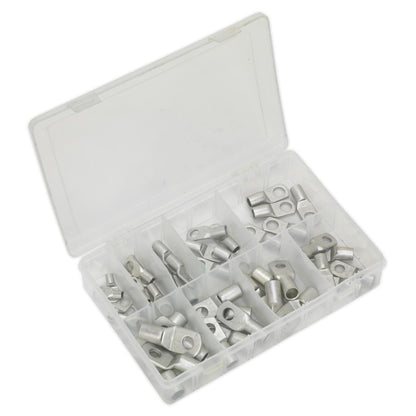 Sealey AB016CT Copper Lug Terminal Assortment 52pc Sealey