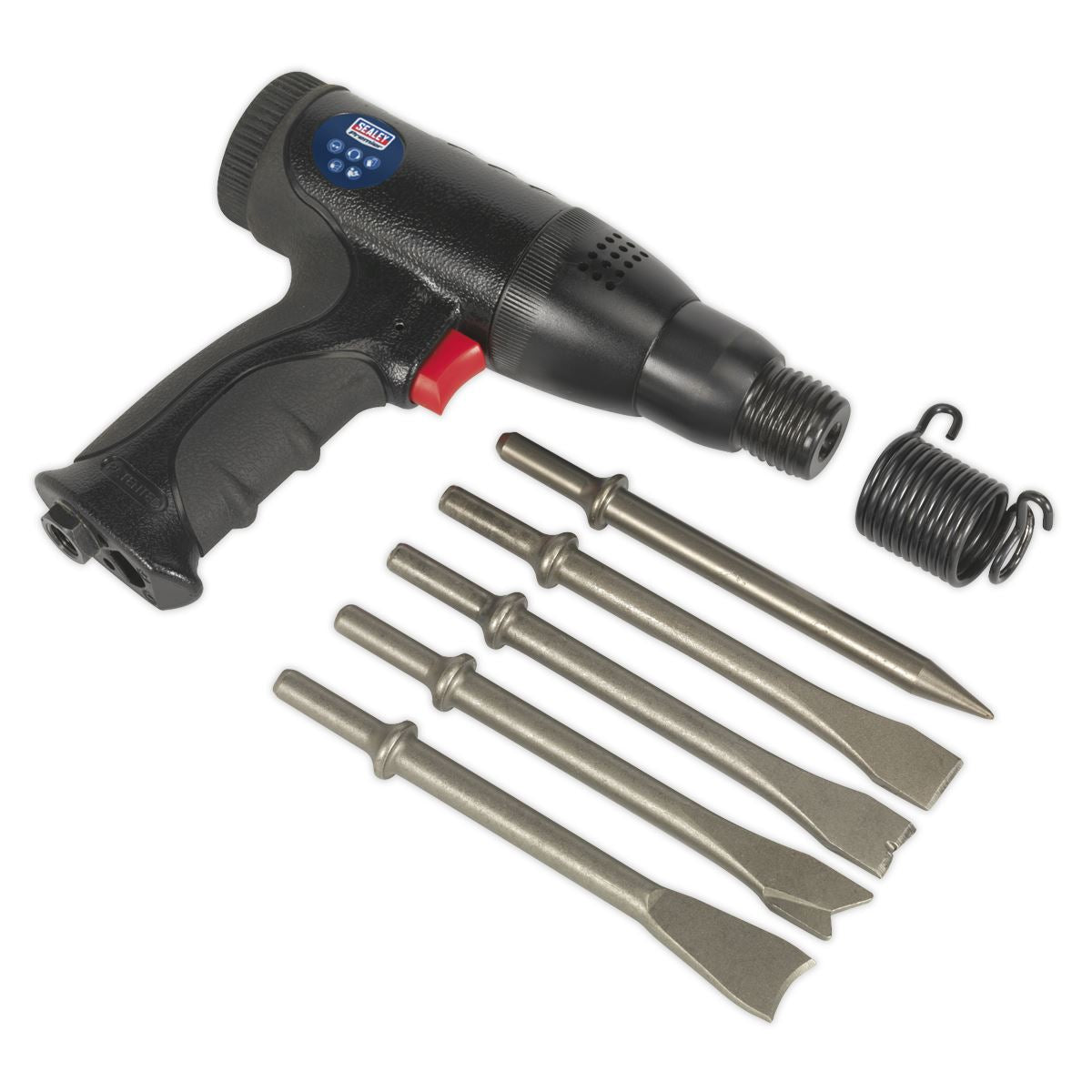 Sealey SA614 Air Hammer Kit Composite Premier - Long Stroke Sealey