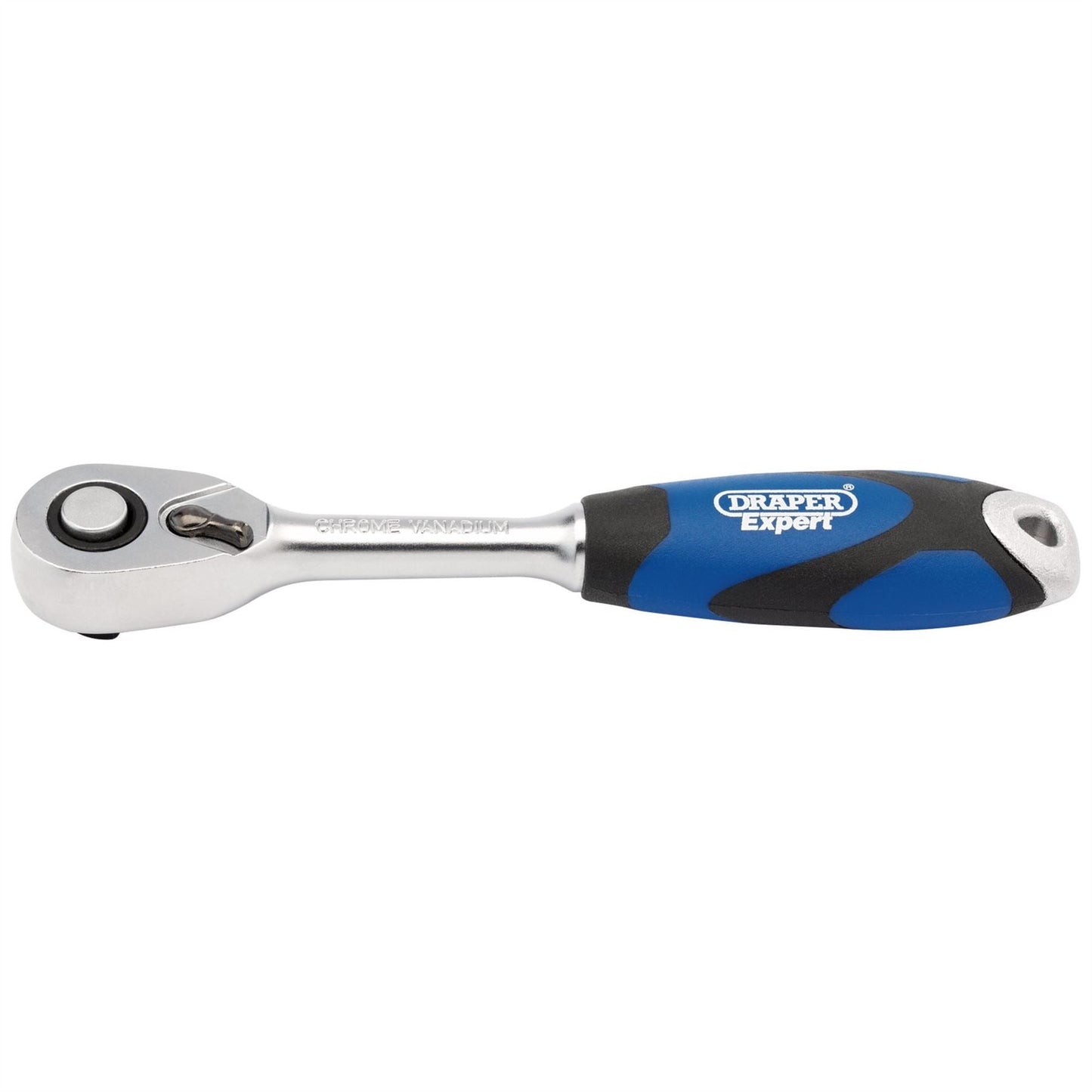 Draper 26502 Expert Soft Grip Reversible Ratchet 1/4" Sq. Dr. 72 Tooth Draper