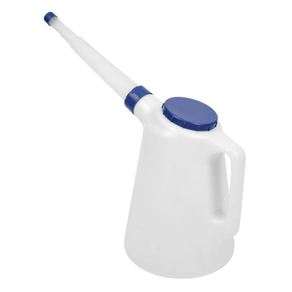 Sealey JDL5B Oil Container with Blue Lid & Flexible Spout 5L Sealey