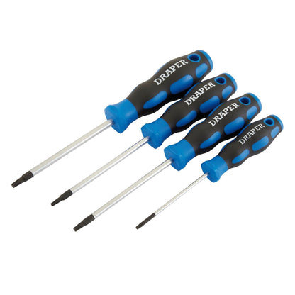 Draper 36851 TX-STAR® Soft Grip Screwdriver Set 4 Piece Draper